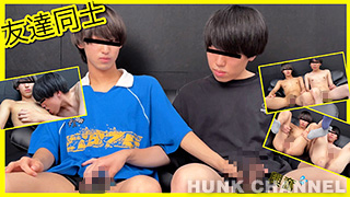 【インディーズ：Full HD】〈NextBoy〉友達同士で賛成!緊張気味の2人組がえろ絡み!