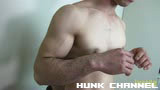 【inside：Full HD】太く男らしい腕。九州筋肉男子のギンギンオナニータイム