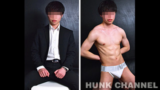 【J-STUDIO：Full HD縦動画】167㎝55㎏24歳!整った顔立ちに身体はガッチリ!ボコボコ腹筋の体操選手並!アナルを責めの快感!パイパンの変態ノンケ?!