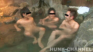 【go guy plus 16:9】『男子会!!してみました。』裸のつきあい!温泉につかっていたら…自然とエロモード!?　