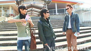 【go guy plus 16:9】『男子会!!してみました。』仲間同士で楽しくエロく旅!?