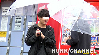 【カピバラワークス：Full HD】街角ハンティング!!【須藤雅紀】20歳!!上手い事言いくるめられまさかのアナルSEXでギン勃ち射精!!!