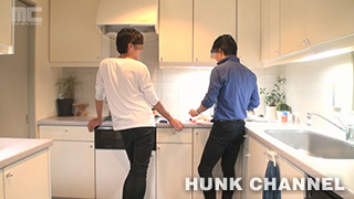 【メンズキャンプ：Full HD】「ご近所で噂の清楚系イケメン美容師」ディナーの後は小悪魔アナルSEX!