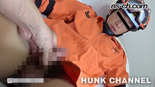 【西麻布撮影所：Full HD】聡憧れの活動隊員姿で生アナルSEX